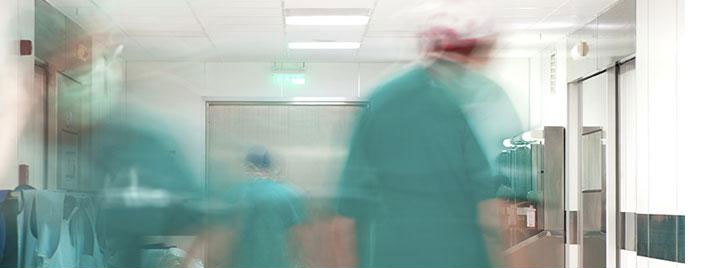 Image of Fast paced hospital environment