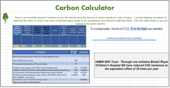 Carbon calculator