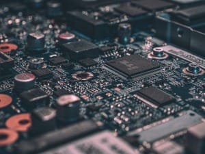 A picture of a data board to showcase technology.