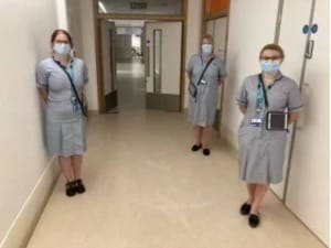 A picture of the healthcare team at Sheffield childrens NHS Foundation Trust.