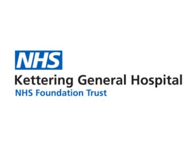 Kettering General Hospital NHS Trust logo.
