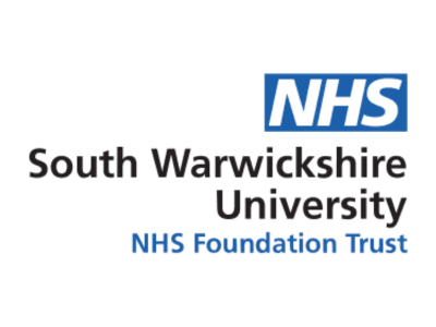South Warwickshire University NHS Hospital logo.