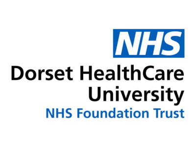 Dorset Healthcare University Hospital NHS logo.