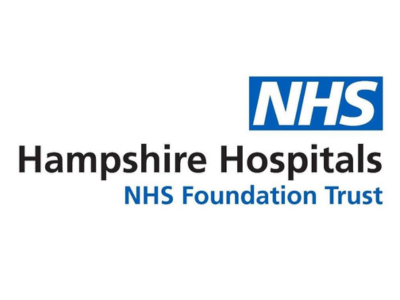 Hampshire Hospitals NHS Foundation Trust logo.
