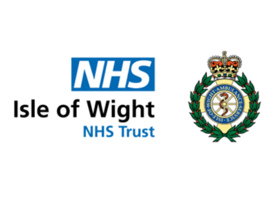 NHS Isle of Wight logo.