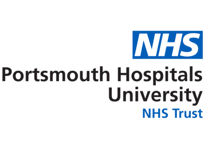 Portsmouth Hospitals University NHS Trust logo.