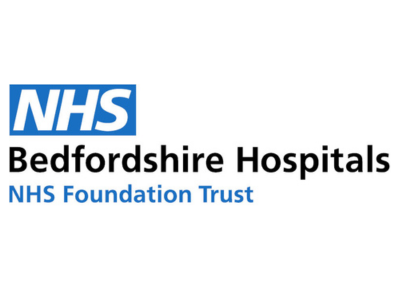 Bedfordshire Hospitals NHS Foundation Trust logo.