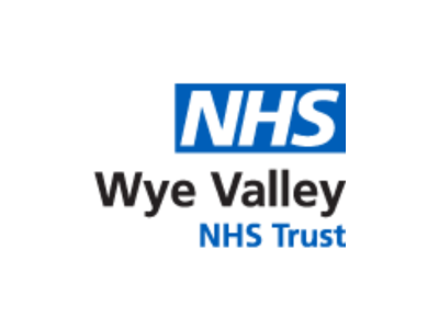 WYE Valley NHS Trust logo.