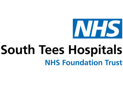 South Tees Hospitals NHS Foundation Trust logo.