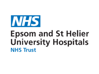 Epsom and St Helier University Hospitals NHS Trust logo.