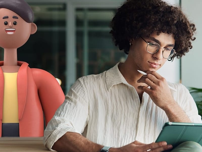 Transport and Highways worker on a laptop.