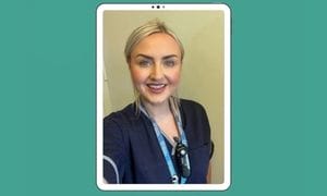A picture of Grace Murray, Digital Midwife at South Tees Hospital.