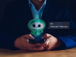 An image of someone using the FormFlow AI Assistant.