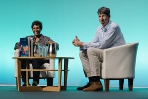 Fatima Whitbread MBE and Nick Wilson at UserCon 2026.