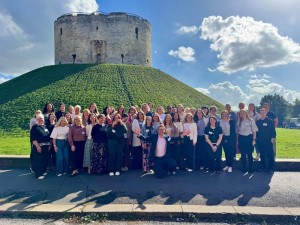 A picture of attendees of the Digital Midwives Roundtable 2026 in York.