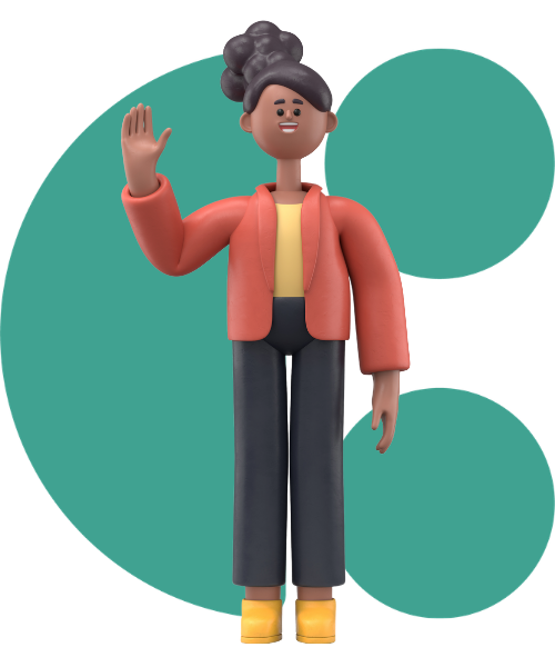 An Adults Social Worker with a System C logo.