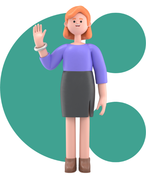 A Liquidlogic Social Care Finance character with a System C logo in the background.